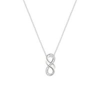 Collana Amen Donna Amore in Argento Zircone CLINLUBBZ